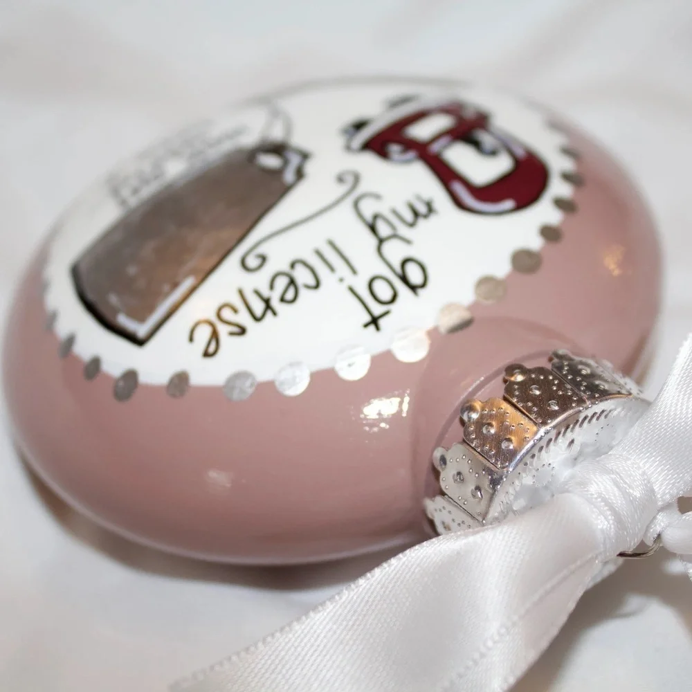 Keys to Freedom: Personalized Driver's License Ornament 🚗✨Handmade Custom Gift